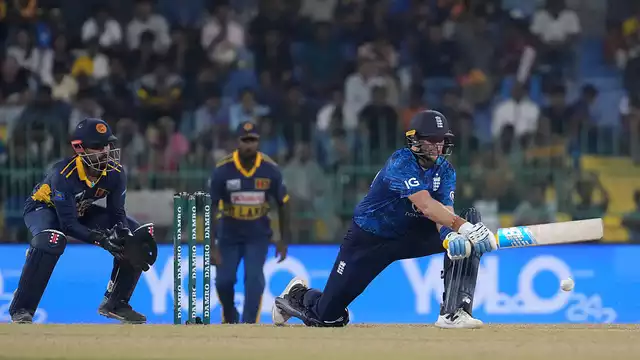 joe root celebrates after scoring 75 in england odi win against sri lanka