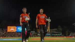James Coles celebrates after powering Sunrisers Eastern Cape into the SA20 final