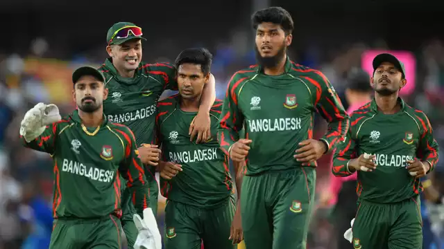 Bangladesh players during the T20 World Cup as officials warn of fallout from the team’s withdrawal