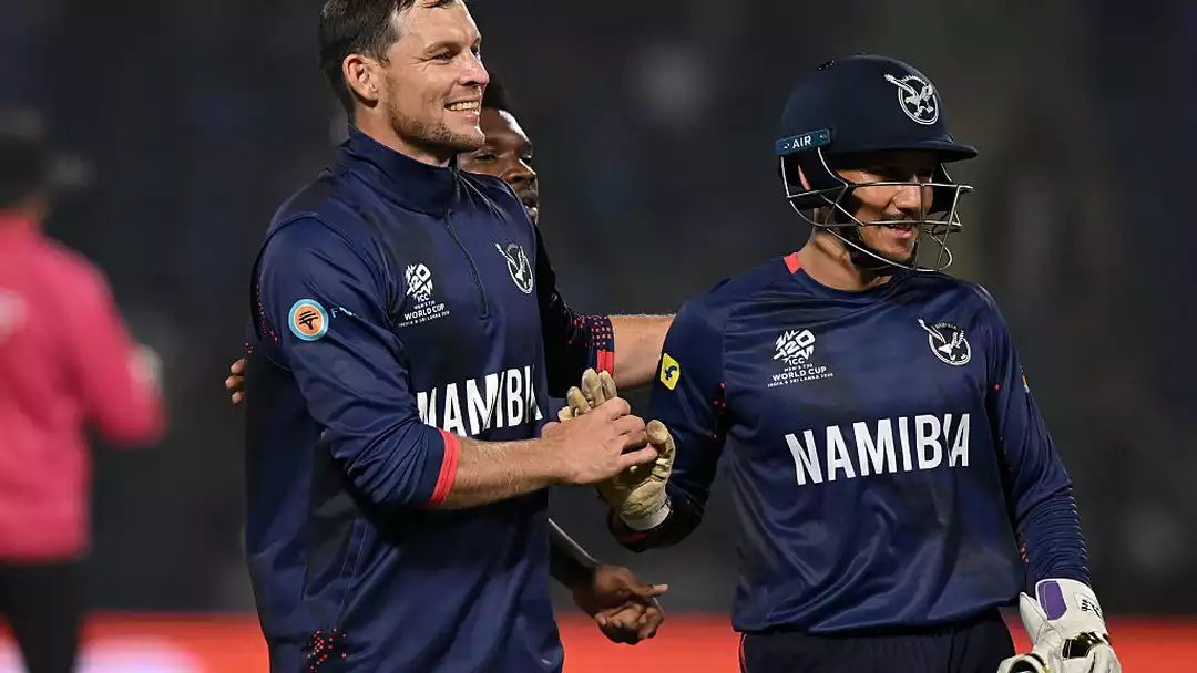 India vs Namibia T20 World Cup 2026 match action