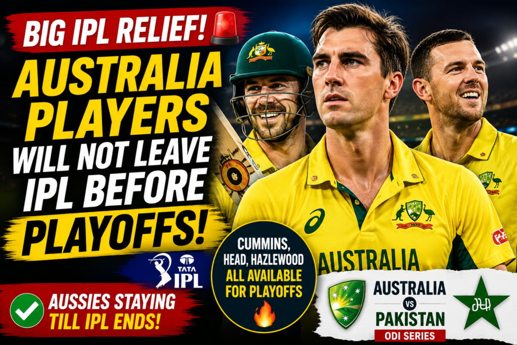 Australia players IPL 2026 Pat Cummins and Travis Head update