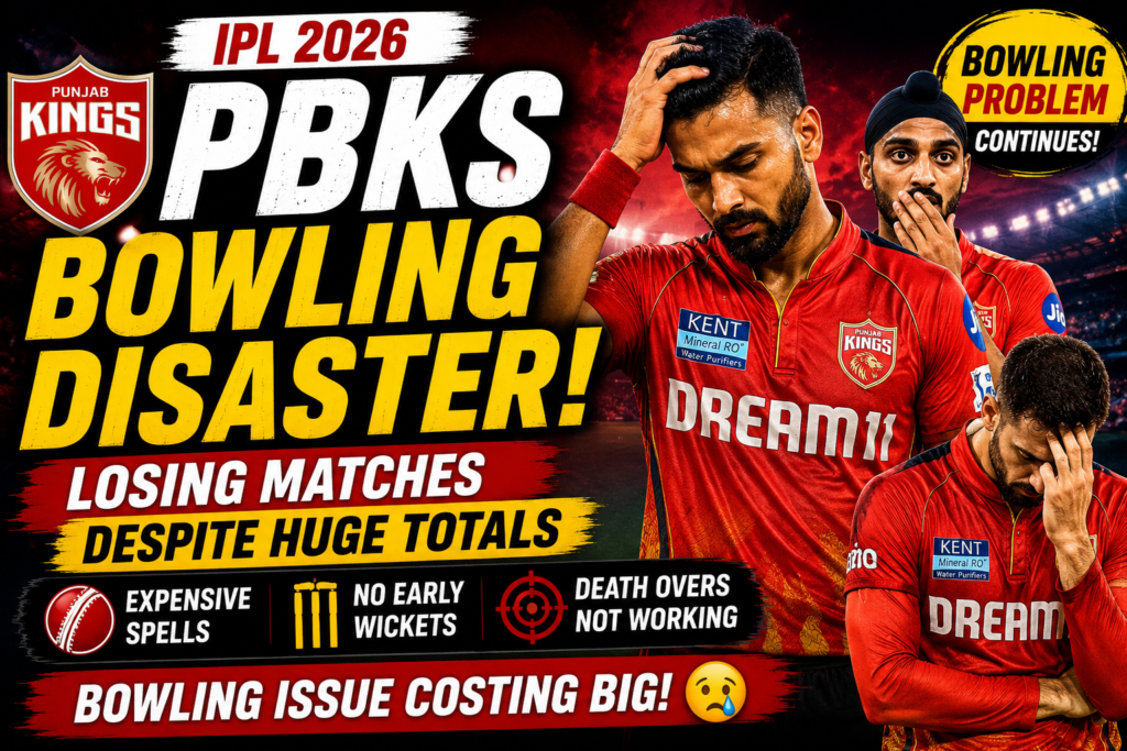 PBKS bowling problem IPL 2026 Punjab Kings bowling struggles